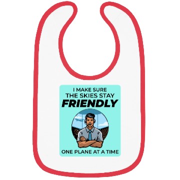 Discover Air Traffic Controller ATC Aviation Humor Flight Bibs