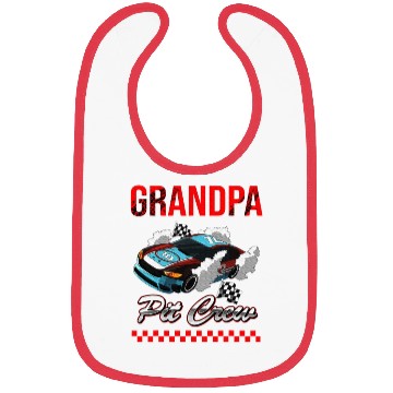Discover Race Car Birthday Party Racing Family Grandpa Bibs