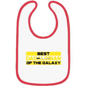 Discover best dadalorian of the galaxy Bibs