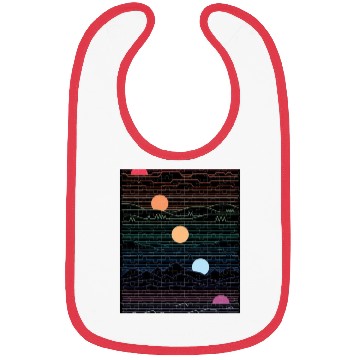 Discover many lands under one sun Bibs