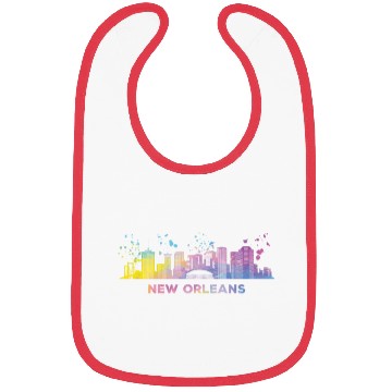 Discover New Orleanian Skyline New Orleans Bibs