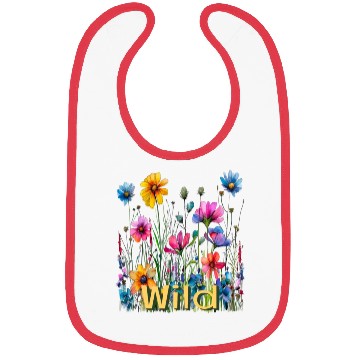 Discover Wild Flowers Bibs