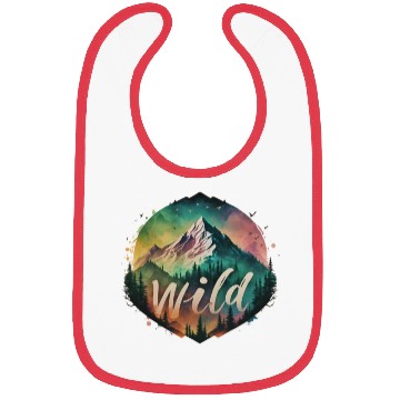Discover Landscape Mountains Wilderness Bibs