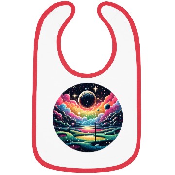 Discover Galactic Golf A Cosmic Golfer Swing Bibs