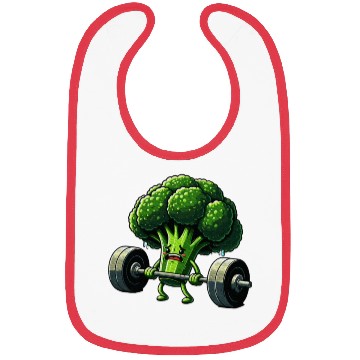 Discover Deadlift Broccoli Gym Fitness Motivation Bibs
