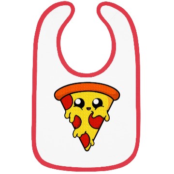 Discover Sloth Hungry for Pizza Slice, Pizza Lover Bibs