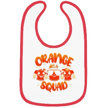 Discover Orange Citrus Fruit Lover Orange Squad Meme Bibs