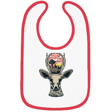 Discover deer forest Bibs