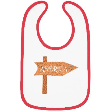 Discover america Bibs