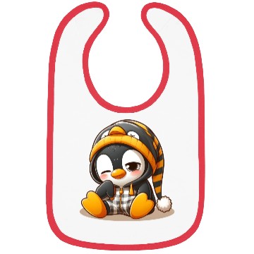 Discover Tired penguin Bibs