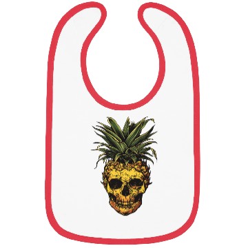 Discover Pinaple Skull Bibs