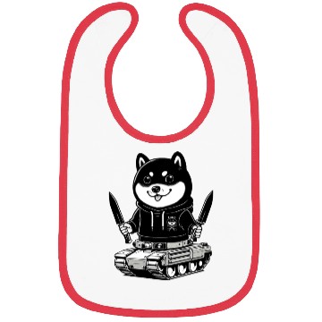 Discover Shiba Inu Tank Commander Bibs