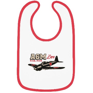 Discover A6M Zero | World War 2 Japanese Plane Vintage Bibs