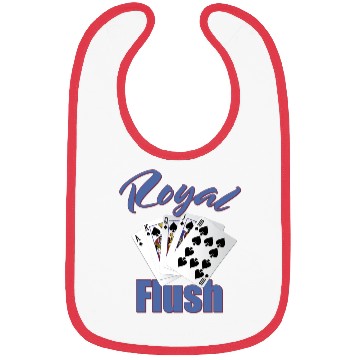 Discover Royal Flush Wins It Bibs