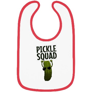 Discover Pickle Design Cucumber Pickle Lover Bibs