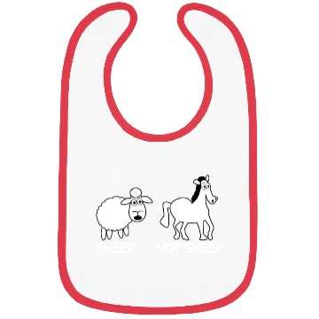 Discover Sheep and and Horse Bibs