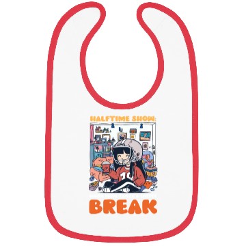 Discover Football Mom Halftime Show: Mom Takes Coffee Break Bibs