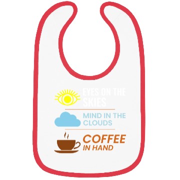 Discover Air Traffic Controller Coffee ATC Aviation Humor Bibs