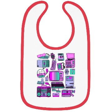 Discover 80's tech Bibs