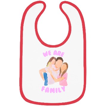Discover We are Family Bibs