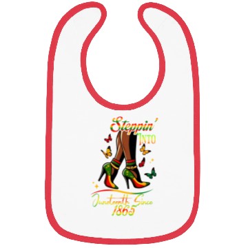 Discover Stepping Into Juneteenth Since 1865 Bibs