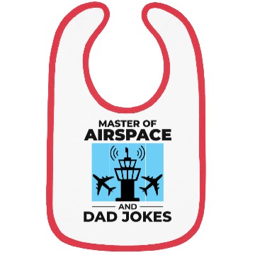 Discover Air Traffic Controller ATC Dad Aviation Humor Bibs