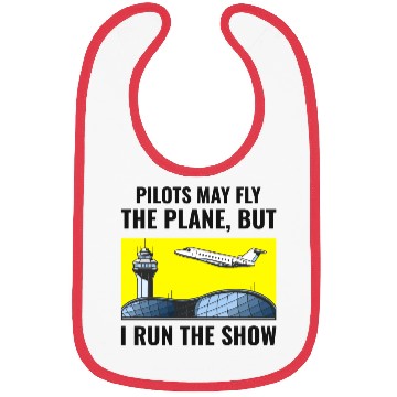 Discover Air Traffic Controller ATC Aviation Humor Airplane Bibs