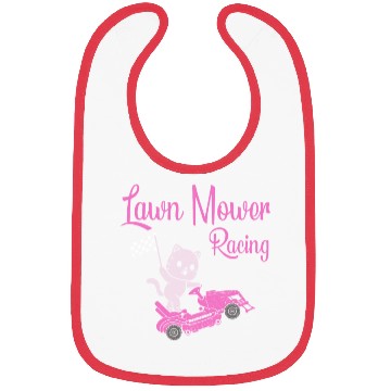 Discover Lawn Mower Racing Gardener Racing Bibs