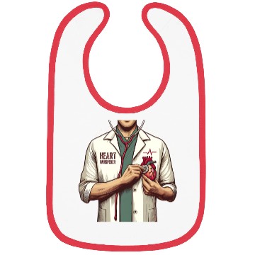 Discover Cardiac Nurse Heart Whisperer Design Bibs