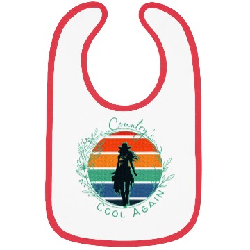 Discover Country's Cool Again Lainey Vibe Wildflowers Bibs