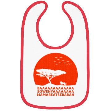 Discover African King Lion BAAA SOWENYAAA Bibs