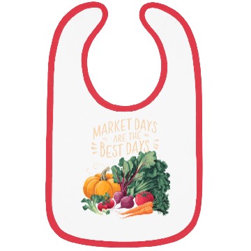 Discover Farmers Market Farmer Agriculture Farming Food Bibs