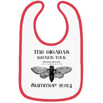 Discover The Cicadas Reunion Summer 2024 Cicada Nature Love Bibs