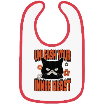 Discover unleash your inner beast Bibs