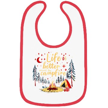 Discover Camping-love-camping-lover- Bibs