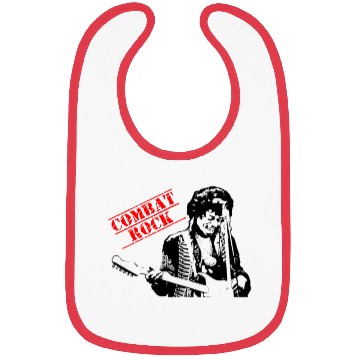 Discover Psychedelic combat rock guitar player funny Bibs