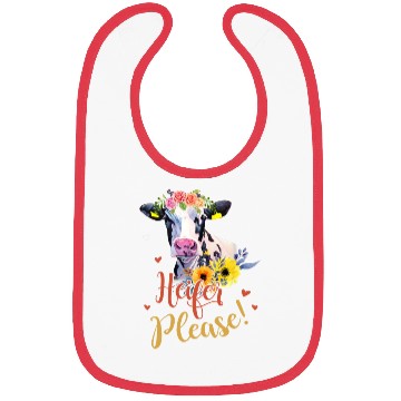 Discover Salty A Heifer Please Funny Farmer Cow Lovers Bibs