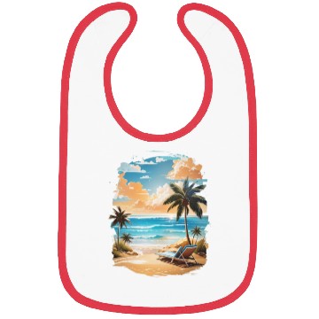 Discover Traveling beach,summer Bibs