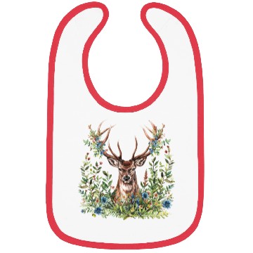Discover Deer Clipart - Forest Deer Illustrations, Bibs
