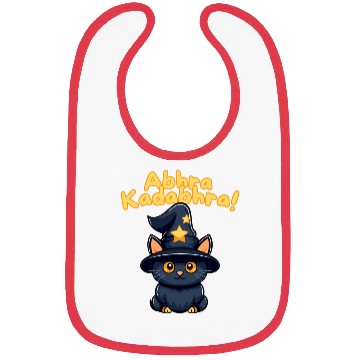 Discover Aberakadabera Abhra Kadabhra Magic Cat Bibs