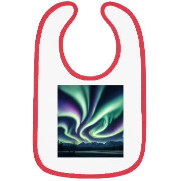 Discover ultra realistic northern lights Bibs