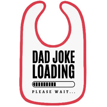 Discover Dad Jokes Loading, Funny Dad Bibs