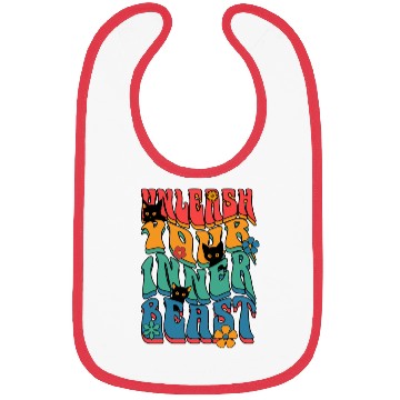 Discover unleash your inner beast Bibs