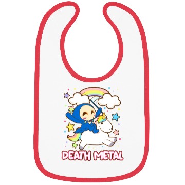 Discover Goth Rock Satan Unicorn Festivals Death Metal Bibs