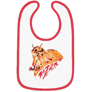 Discover PIZZA SKULL Classic Bibs