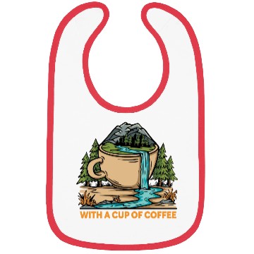 Discover coffe n nature mountains Classic Bibs