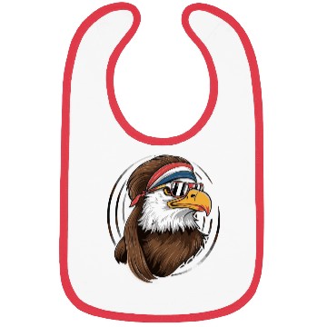 Discover Eagle With Attitude Bibs