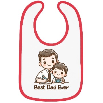 Discover Best Dad Ever Bibs