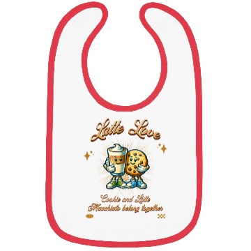 Discover Latte Love Bibs