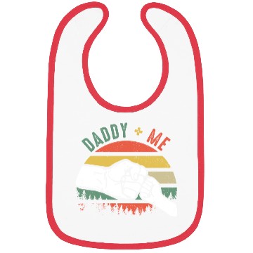 Discover Love Daddy and Me Bibs